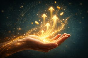 Vastu Purusha Mandala diagram highlighting the primary wealth zones: the entire North direction (governed by Kubera) and the North-East (Ishanya) corner for growth.