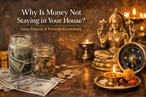 Vastu reasons why money does not stay in house and remedies for financial stability by Aarya Astro Science