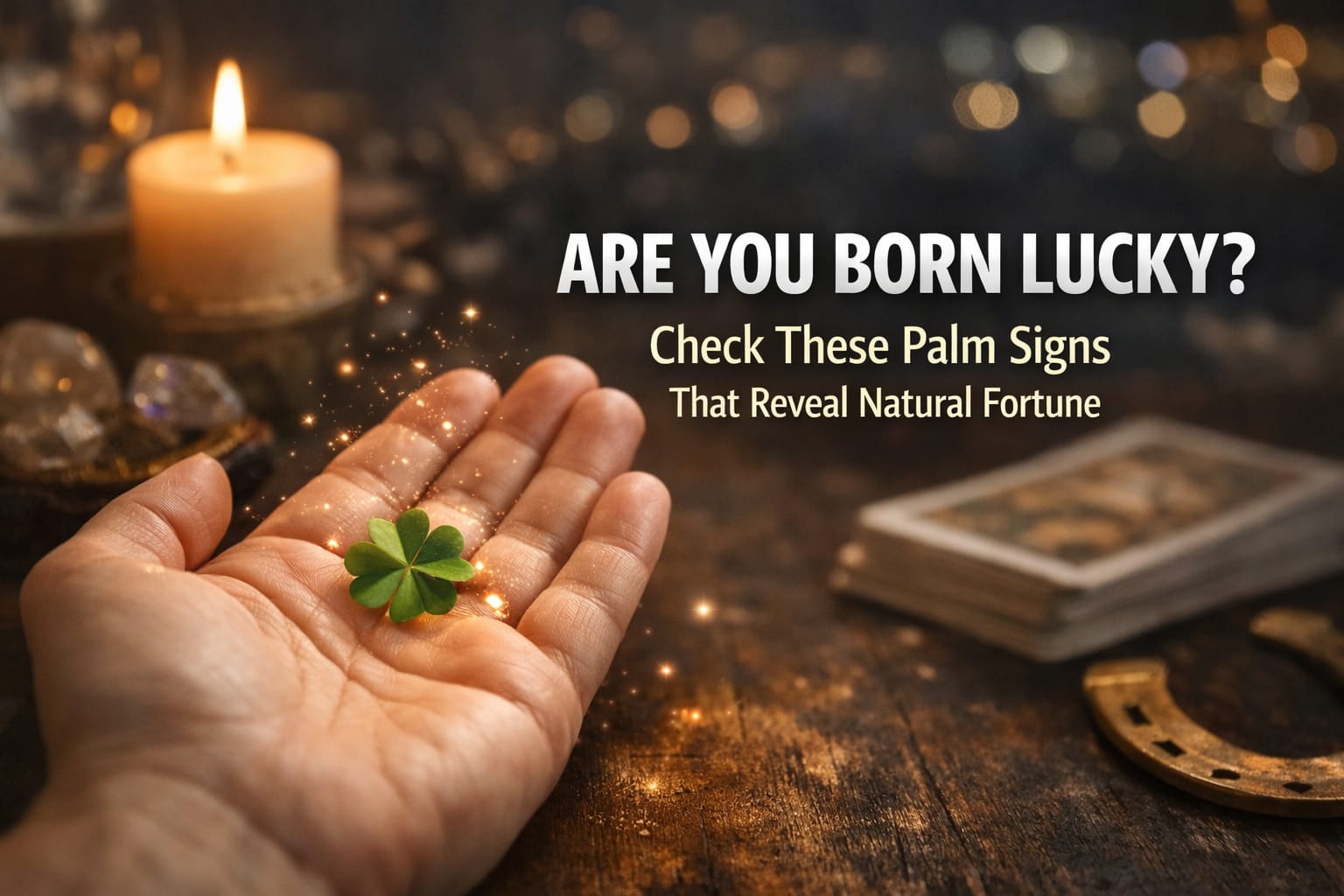 Lucky palm signs revealing natural fortune and success indicators in palmistry by Aarya Astro Science