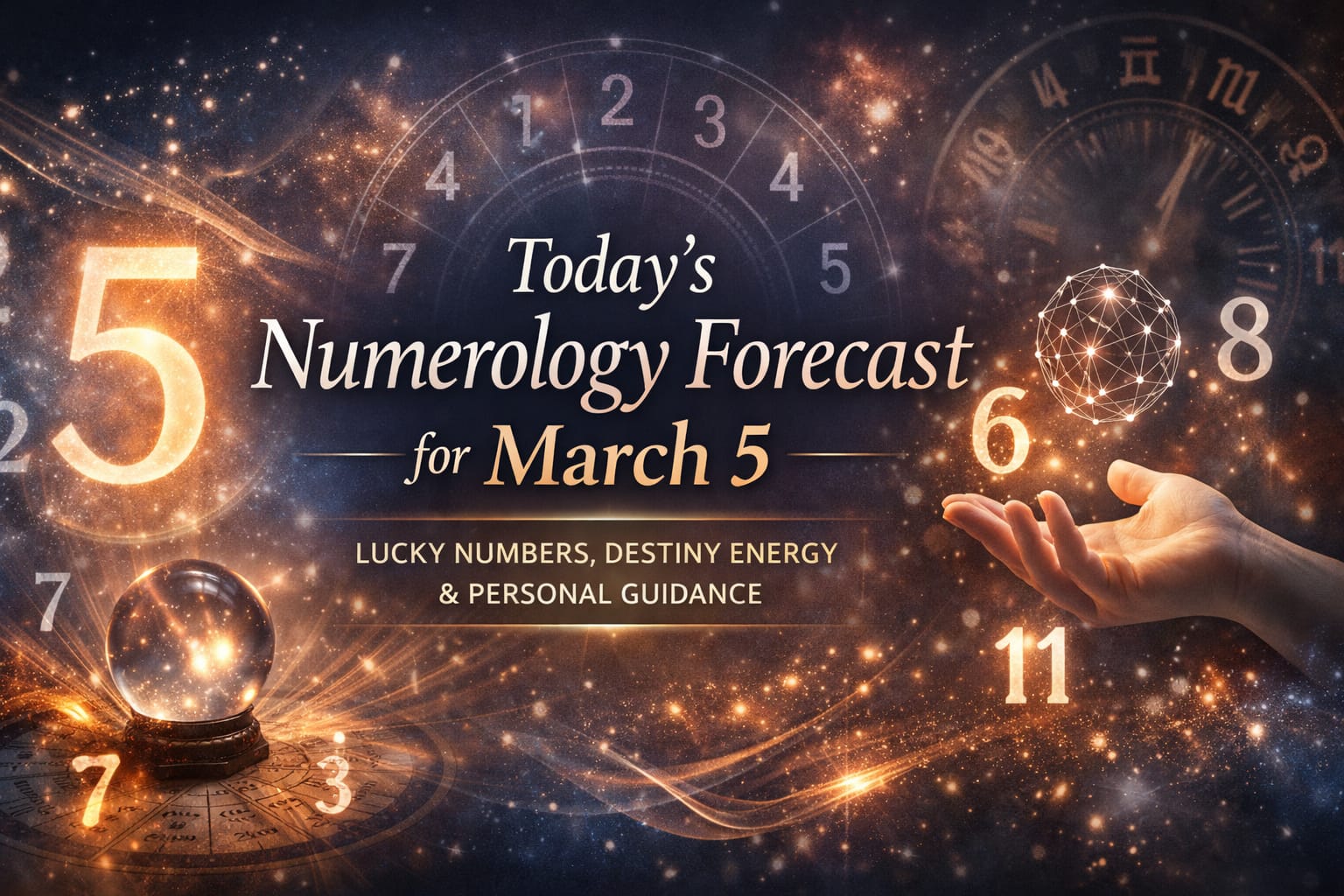 Today’s numerology forecast March 5 lucky numbers and destiny energy prediction by Aarya Astro Science