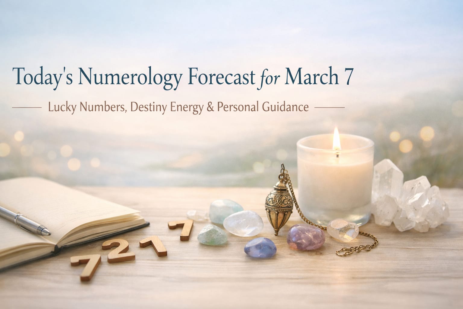 Today’s numerology forecast March 7 lucky numbers and destiny energy by Aarya Astro Science