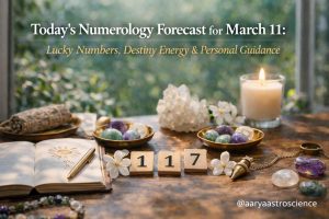 Today’s numerology forecast March 11 lucky numbers and destiny energy by Aarya Astro Science