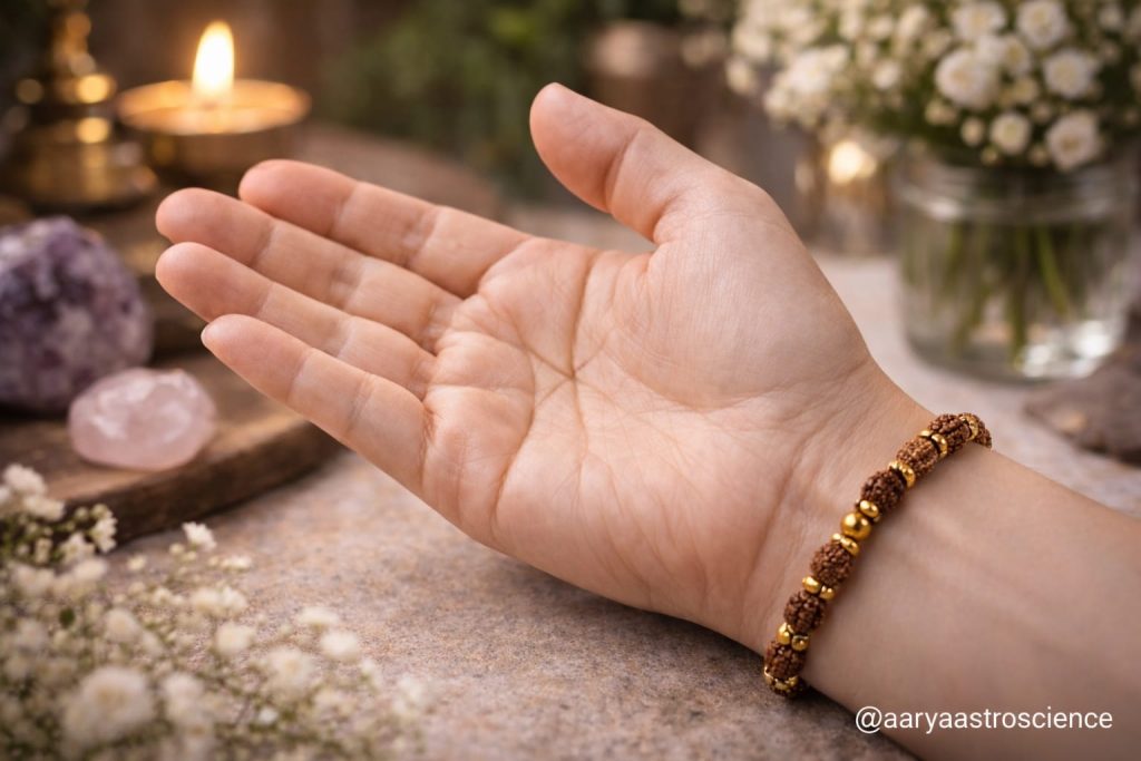 cross mark in palmistry meaning life challenges and spiritual insights by Aarya Astro Science