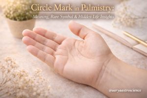 circle mark in palmistry meaning rare symbol and hidden life insights by Aarya Astro Science