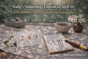 Today’s Numerology Forecast for April 10: Lucky Numbers, Destiny Energy & Personal Guidance