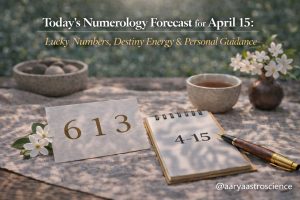 Today’s Numerology Forecast for April 15: Lucky Numbers, Destiny Energy & Personal Guidance